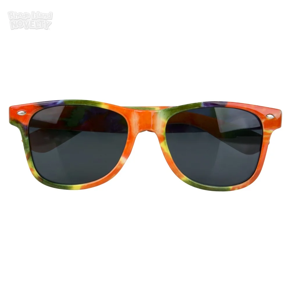 Tie Dye Color Frame Sunglasses