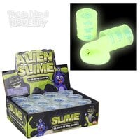 2.25" Alien Glow In Dark Oil Slime