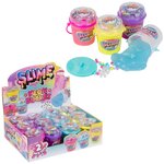 2.5" Bucket Neon Mix-In Slime 12ct