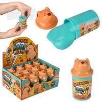 3" Capybara Fart Putty 12ct