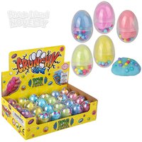 2.4" Crunchy Clay Slime Egg 24ct