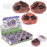 2.7" Insect Play Clay Slime 24ct