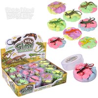 2.7" Lizard Play Clay Slime 24ct