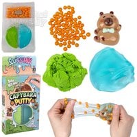 Squishy-Mix Capybara Putty 12ct