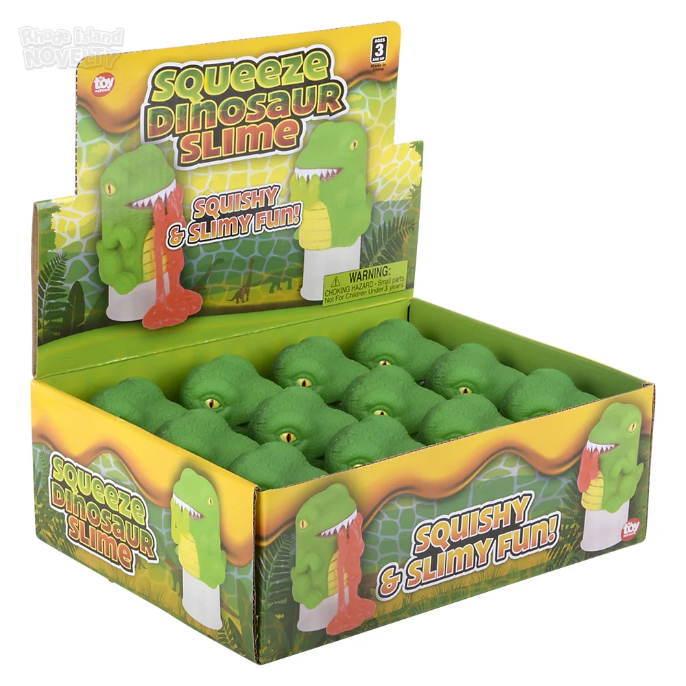 3 Squeeze Dinosaur Slime