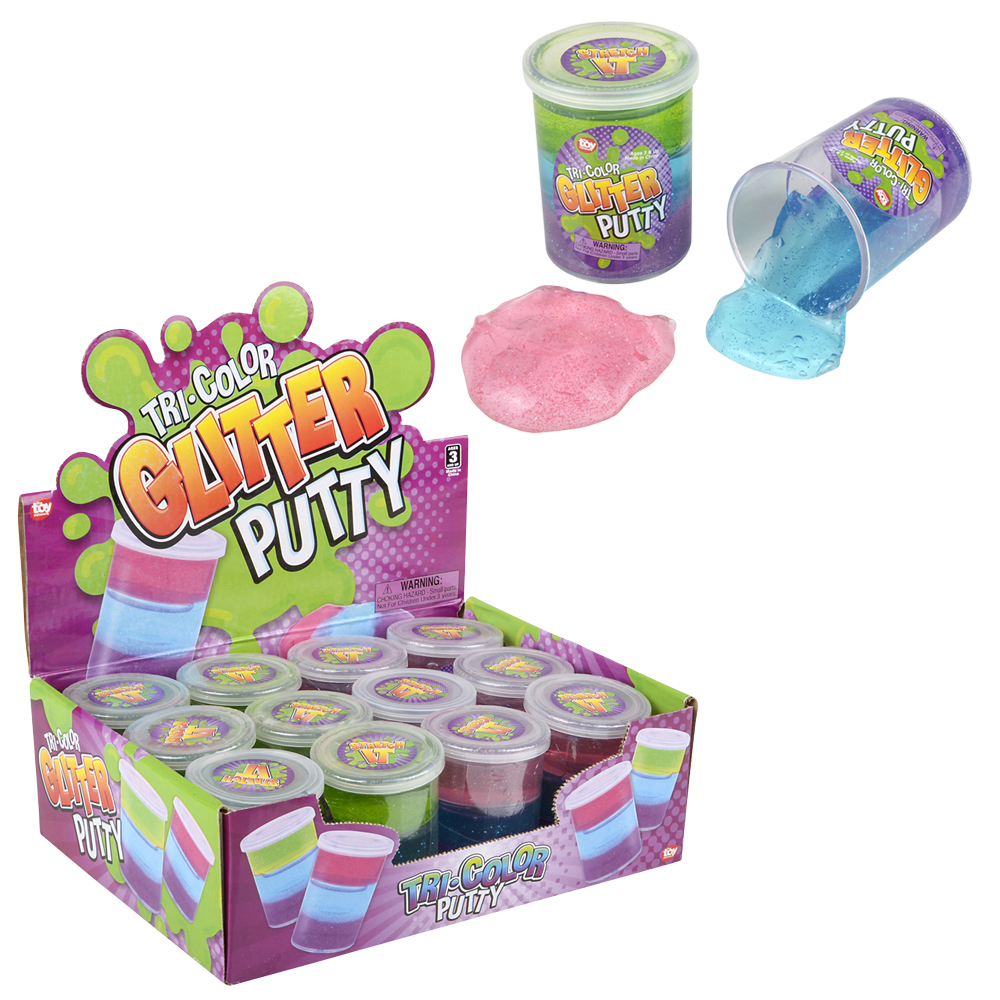 Barbie Putty Slime 3-Pack Magic Glitter Ring Mattel, 1 unit - Harris Teeter