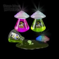 3" Light-Up UFO Slime 6ct