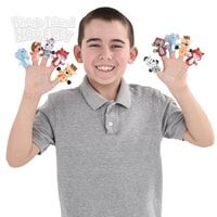 Zoo Animal Finger Puppet