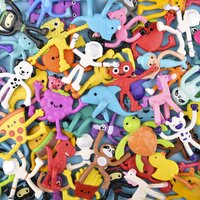 2.25" Mini Bendable Mega Assortment 720pcs/Unit
