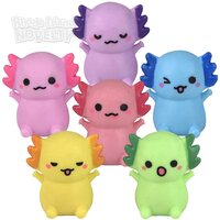 1" Mini Axolotl Squeezy Figurines 100ct