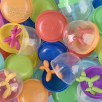 1.5" Mini Balloon Dog Squeezy Figurines In 2" Capsule 250ct