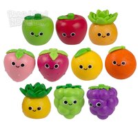 1" Mini Fruit Squeezy Figurines 100ct