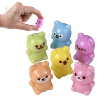 1" Mini Kawaii Animal Squeezy Figurines 100ct