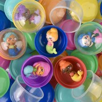 1.75" Mini Mermaid Squeezy Figurines In 2" Capsule 250ct