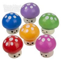 1" Mini Mushroom Squeezy Figurines 100ct