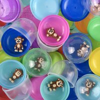 1" Mini Monkey Figurines In 2" Capsule 250ct