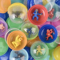 1" Mini Ninja Figurines In 2" Capsule 250ct