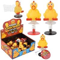 2.75" Rubber Chicken Pop-Ups
