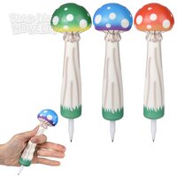 7" Squish Mushroom Pen