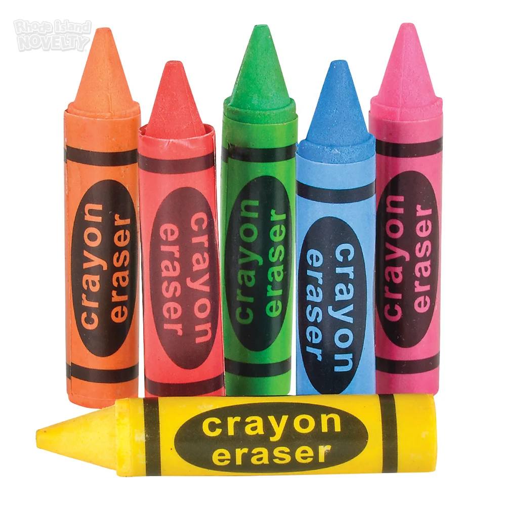 Crayon Erasers