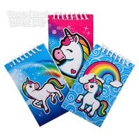 3.5" Unicorn Spiral Notebook