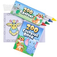 Zoo Animal Coloring Set