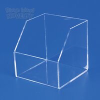6"x 6"x 6" 4mmt Acrylic Bin (14/Cs)