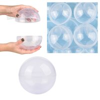 5" (120mm) Clear Round Capsules