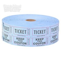 Double Roll Ticket Blue -2000/roll