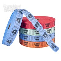 Admit One Single Roll Tickets 2000/Roll