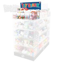 The Toy Stack 9 Bin Acrylic Display With Header