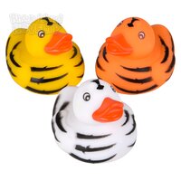 Animal Stripe Ducks (3 Asst.) 2"   60/31