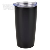 Xxx- Double Wall Stainless Steel Travel Mug 20 Oz. - Black M