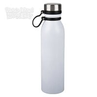 Xxx- Double Wall Sports Bottle W/ Loop Cap 22 Oz. - White Ma
