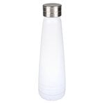 Xxx- Double Wall Sports Bottle 13.5 Oz. - White Matte   30/2