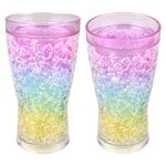 Xxx- Double Wall Rainbow Freezer Tumbler 15 Oz.   16/15