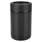 Xxx- Double Wall Stainless Steel Can Cooler 5"  Black   48/0