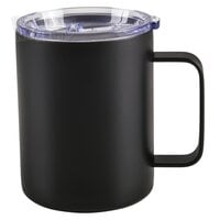 Xxx- Double Wall Stainless Steel Mug W/ Handle - Black Matte