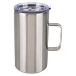 Xxx- Stainless Steel Mug With Slide Lid 24 Oz.   24/0