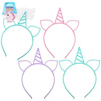 Unicorn Headband (3 Asst.) 8"