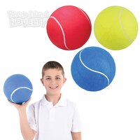 T18- Jumbo Tennis Ball (3 Asst.) 8" 48/26