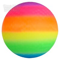 Neon Rainbow Playground Ball 8.5" 60/30