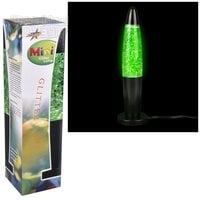 Mini Sparkle Lamp - 12.5" Green 12/28