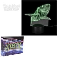 3D Illusion Color Changing Light- Shark 8" 20/20