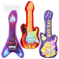 Rock Guitar Plush (3 Asst.) 11.5" 96/14