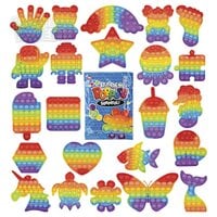 Rainbow Bubble Poppers Blind Bag Mix