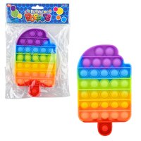 7" Rainbow Ice Pop Bubble Poppers 12/27