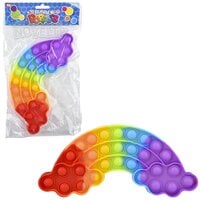 9.25" Rainbow Bubble Poppers