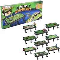 18" Plastic 9 In One Game Set
