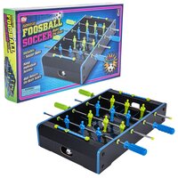Neon Wooden Tabletop Foosball Game 20"x12.25"